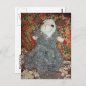 Tinseled Sheep Postkarte (Vorne/Hinten)