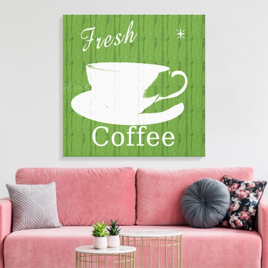 Tintable Weathered Wood Coffee Leinwand (Insitu (Wohnzimmer))