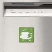 Tintable Weathering Fresh Coffee Sign Magnet (In Situ (Geschirrspüler))