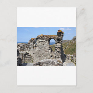 Tintagel Castle, England, Großbritannien Postkarte