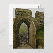 Tintagel Castle Postkarte (Vorne/Hinten)