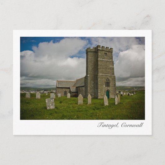 Tintagel, Cornwall Postcard Postkarte (Vorderseite)