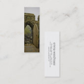 Tintagel Schloss Mini Visitenkarte (Vorne/Hinten)