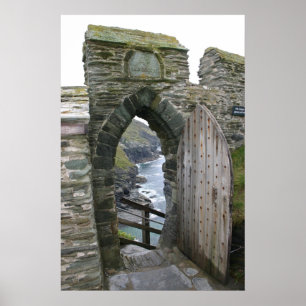 Tintagel Schloss Poster