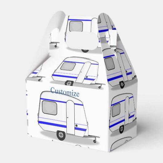 Tinte Anhänger Sinti und Roma Caravan Thunder_Cove Geschenkschachtel (Vorderseite)