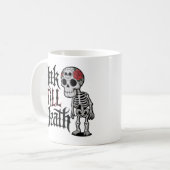 Tinte bis Tod Kaffeetasse (Vorderseite Links)