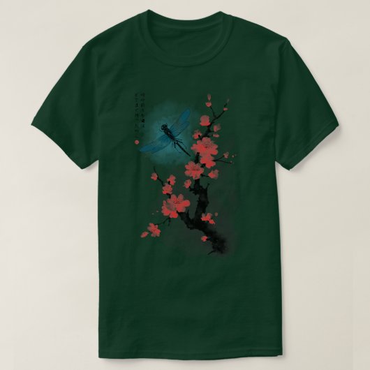 Tinte Dragonfly T-Shirt (Design vorne)