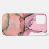 Tinte, Farbe, abstrakt. Schließen des Gemäldes. Co Case-Mate iPhone Hülle (Rückseite (Horizontal))