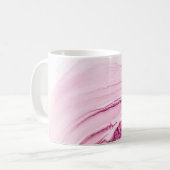 Tinte, Farbe, abstrakt. Schließen des Gemäldes. Co Kaffeetasse (Vorderseite Links)