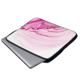 Tinte, Farbe, abstrakt. Schließen des Gemäldes. Co Laptopschutzhülle (Vorne Knopf)