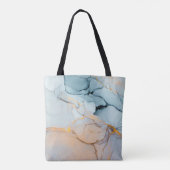 Tinte, Farbe, abstrakt. Schließen des Gemäldes. Co Tasche (Rückseite)