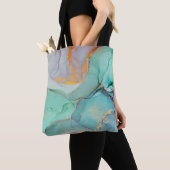 Tinte, Farbe, abstrakt. Schließen des Gemäldes. Co Tasche (Von Nahem)