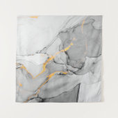 Tinte, Farbe, abstrakt. Schließen des Gemäldes. Co Wandteppich (Vorderseite (Horizontal))