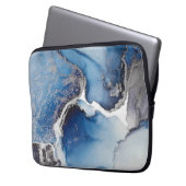 Tinte Flo Art Laptop-Sieb Laptopschutzhülle (Vorderseite Links)