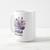 Tinte führt Deep Quote durch | Buchliebhaber Kaffeetasse (Vorderseite Links)