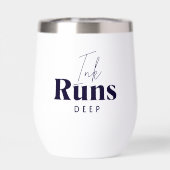 Tinte führt Deep Quote durch | Buchliebhaber Mit M (Rückseite)