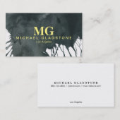 Tinte für die Durchstechflasche (gelb) Visitenkarte (Vorne/Hinten)