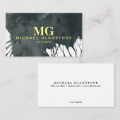 Tinte für die Durchstechflasche (gelb) Visitenkarte (Vorne/Hinten)