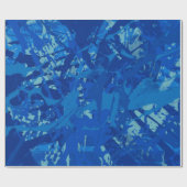 Tinte handgefertigt. Abstrakte Wandkunst Creativ Geschenkpapier (Flach)