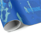 Tinte handgefertigt. Abstrakte Wandkunst Creativ Geschenkpapier (Rolleneckpunkt)