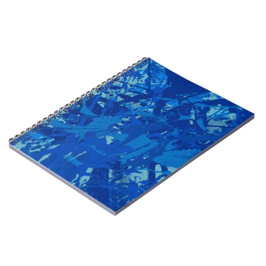 Tinte handgefertigt. Abstrakte Wandkunst Creativ Notizblock (Linke Seite)