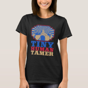 Tinte humane Tamer-Karneval-Vintage Zirkusfamilie  T-Shirt
