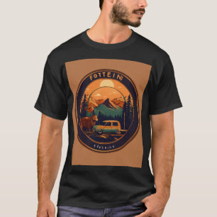 Tinte & Impressum Kunst in Motion Skin Deep Design T-Shirt