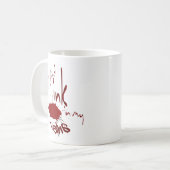 Tinte in meinen Adern Tasse (Vorderseite Links)