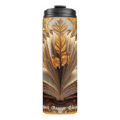 "Tinte & Inspiration" Thermosbecher (Vorderseite)