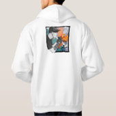 Tinte ist KunstHoodie Hoodie (Rückseite)