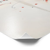 Tinte Kitten Natur Fotodruck (Ecke)