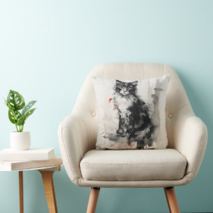 Tinte Kitten Natur Kissen