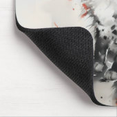 Tinte Kitten Natur Mousepad (Ecke)