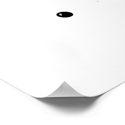 Tinte Ladybug Gemälde Poster (Ecke)