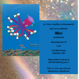 Tinte-ncredible Abschlussfeier Einladung