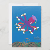 Tinte-ncredible Abschlussfeier Einladung (Vorderseite)