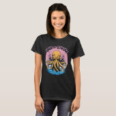 Tinte oder Swimming | Octopus Tattoo-Zitat T-Shirt (Vorne ganz)
