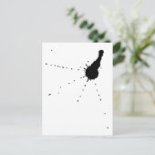 Tinte Postkarte (Stehend Vorderseite)