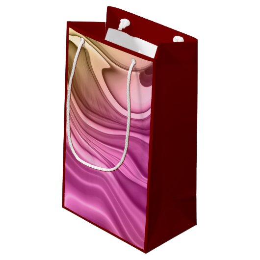 Tinte-Set Aurora Digitalpapier-40817 Kleine Geschenktüte (Rückseite Schrägansicht)