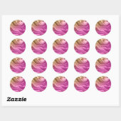 Tinte-Set Aurora Digitalpapier-40817 Runder Aufkleber (Blatt)