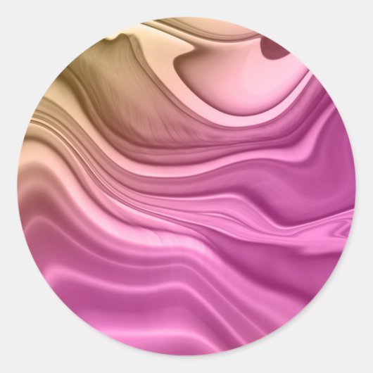 Tinte-Set Aurora Digitalpapier-40817 Runder Aufkleber (Vorderseite)