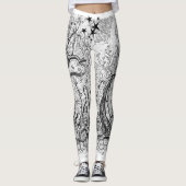 Tinte sie Leggings (Vorderseite)