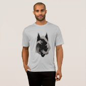 Tinte Talking Fantasy V05 BLACK WOLF T-Shirt (Vorne ganz)