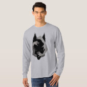 Tinte Talking Fantasy V05 BLACK WOLF T-Shirt (Vorne ganz)