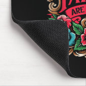 Tinte Tattoos Tattoos sind schmutzig Sarcasm Tatto Mousepad (Ecke)