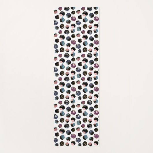 Tinte und Aura Yogamatte (Vorderseite)