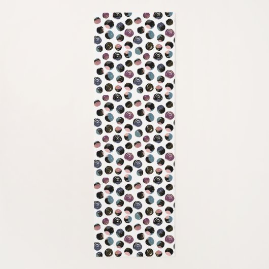 Tinte und Aura Yogamatte (Rückseite)