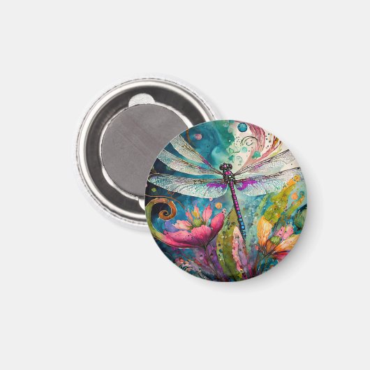 Tinte und Pen Wasserfarbenmagnet Magnet (Vorderseite/Rückseite)