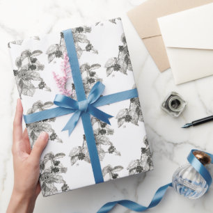 Tinte und Tinte Brombeeren Geschenkpapier