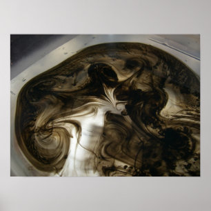 Tinte unter dem Einfluss Poster